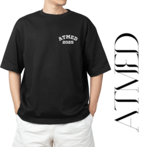 Minimalist Streetwear for Men (Black & White)  – ATMED T-Shirt